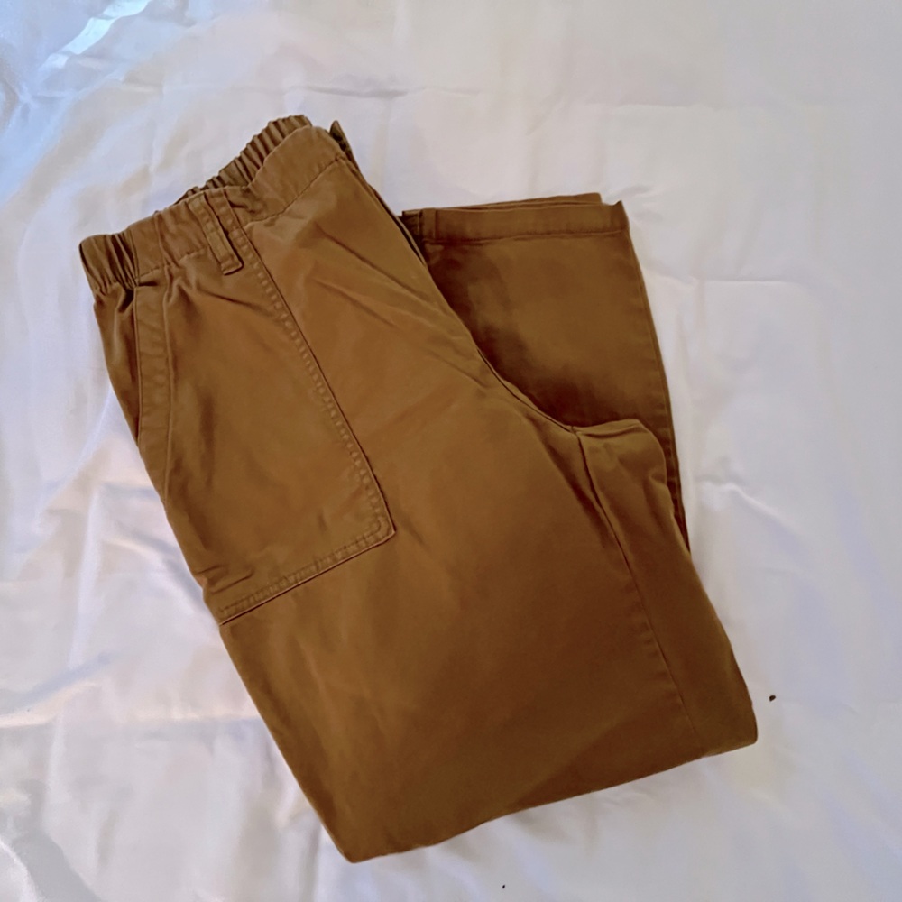 Old Navy Chino pants.  Mustard.  Size L